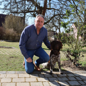 Edgar Wenisch mit Jim